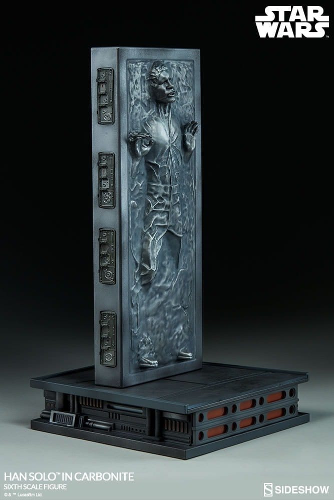 Star Wars 1/6 Actionfigur Han Solo in Carbonite 38 cm Image 9