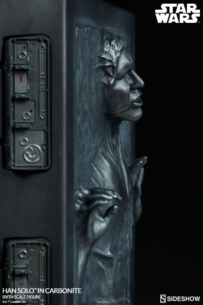 Star Wars 1/6 Actionfigur Han Solo in Carbonite 38 cm Image 11