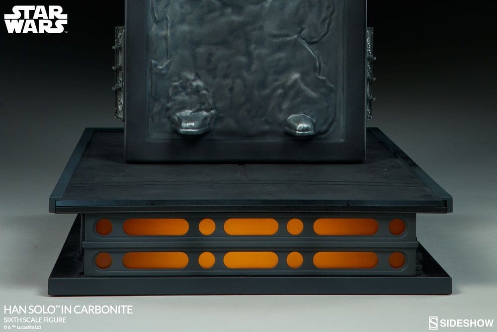 Star Wars 1/6 Actionfigur Han Solo in Carbonite 38 cm Image 12