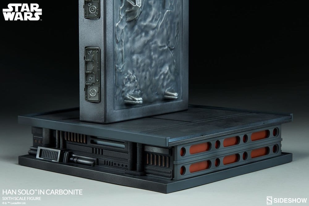 Star Wars 1/6 Actionfigur Han Solo in Carbonite 38 cm Image 13