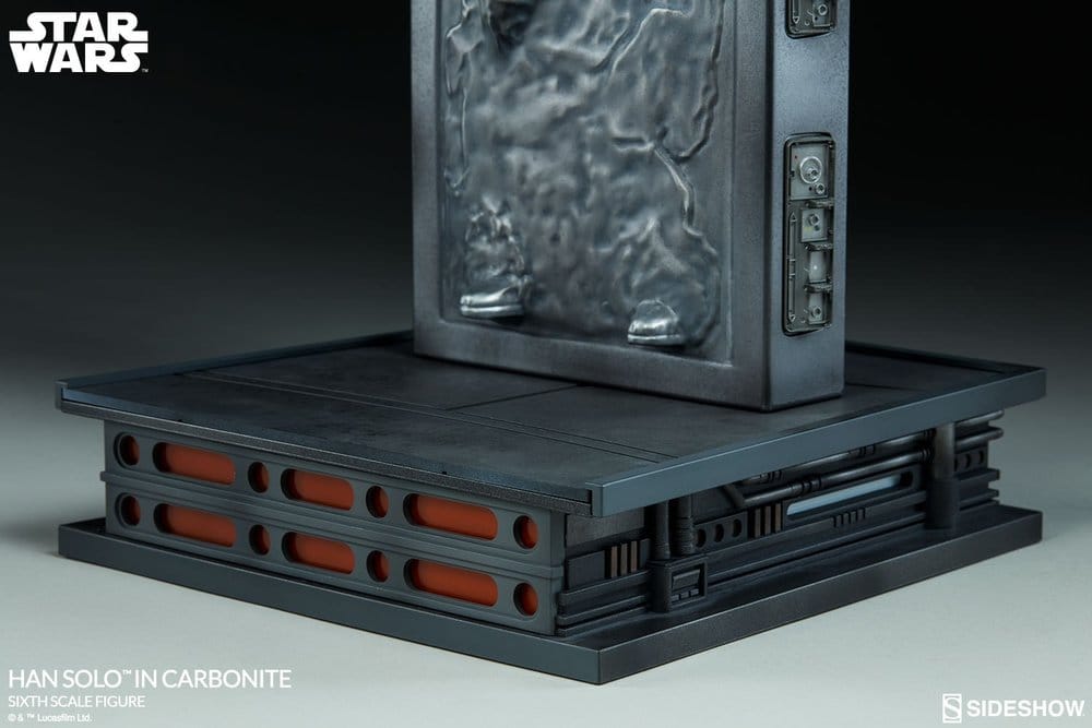 Star Wars 1/6 Actionfigur Han Solo in Carbonite 38 cm Image 14