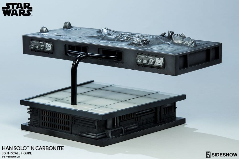 Star Wars 1/6 Actionfigur Han Solo in Carbonite 38 cm Image 16