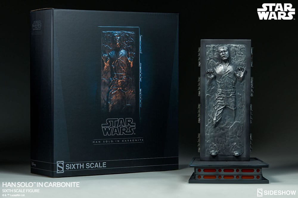 Star Wars 1/6 Actionfigur Han Solo in Carbonite 38 cm Image 22