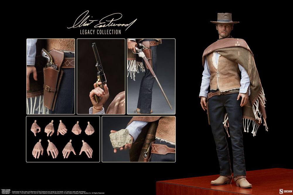 Zwei glorreiche Halunken Clint Eastwood Legacy Collection Actionfigur 1/6 The Man With No Name 30 cm Image 10