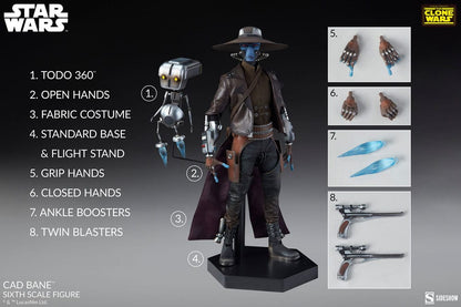Star Wars The Clone Wars Actionfigur 1/6 Cad Bane 32 cm Image 19