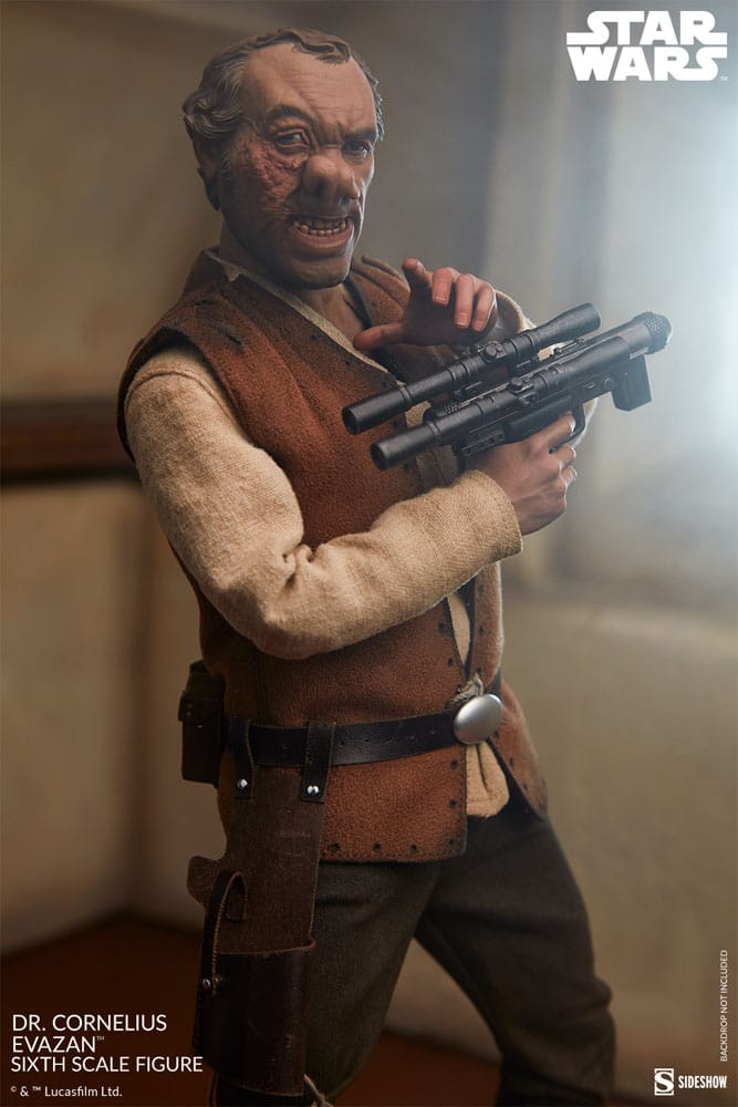 Star Wars Episode IV Scum & Villainy Actionfigur 1/6 Doctor Cornelius Evazan 30 cm Image 3