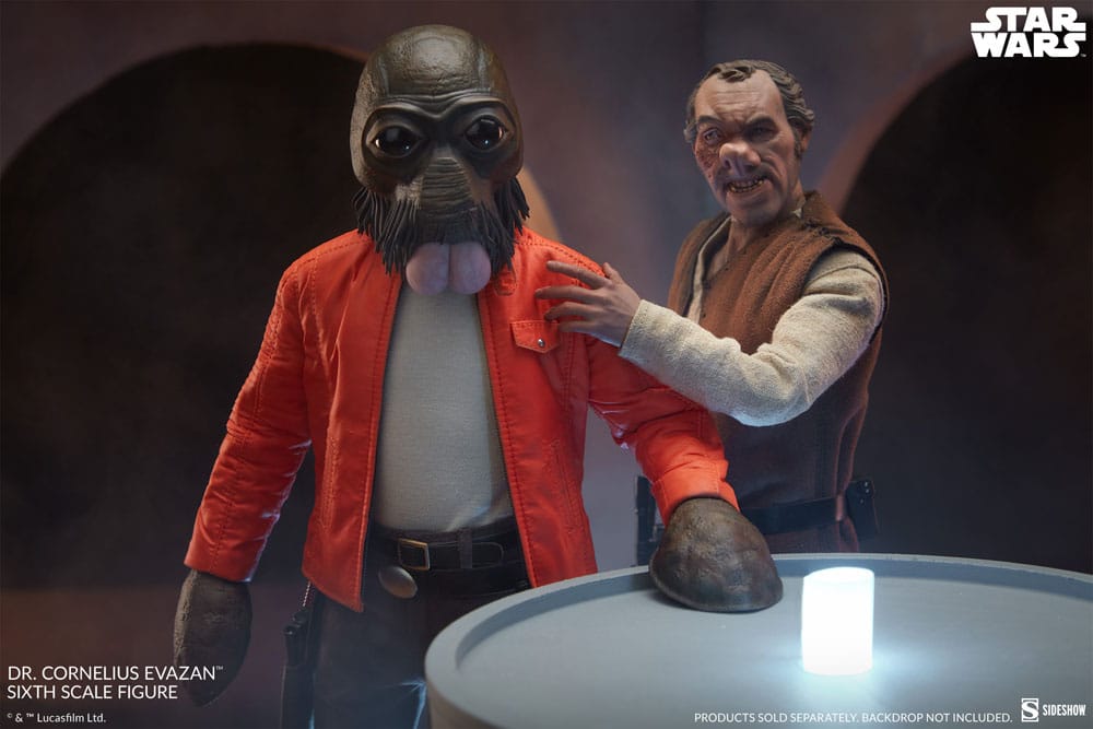 Star Wars Episode IV Scum & Villainy Actionfigur 1/6 Doctor Cornelius Evazan 30 cm Image 5