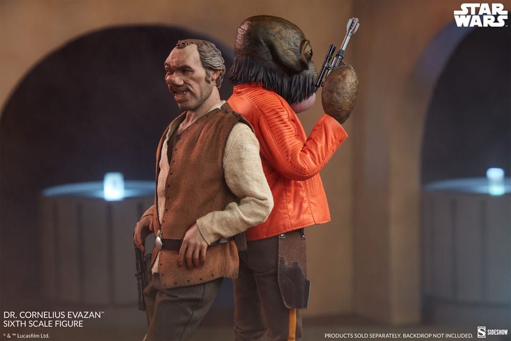 Star Wars Episode IV Scum & Villainy Actionfigur 1/6 Doctor Cornelius Evazan 30 cm Image 7