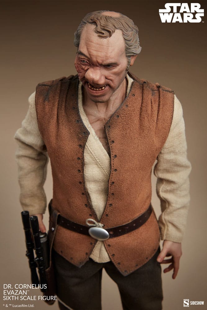 Star Wars Episode IV Scum & Villainy Actionfigur 1/6 Doctor Cornelius Evazan 30 cm Image 13