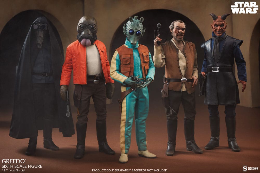 Star Wars Scum & Villainy Actionfigur 1/6 Greedo 30 cm Image 3