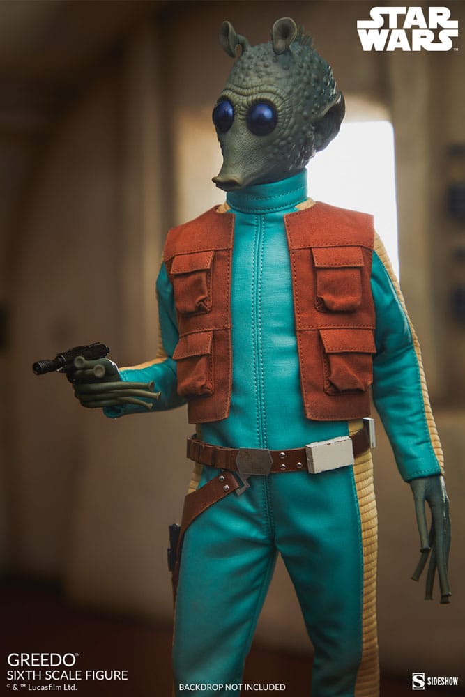 Star Wars Scum & Villainy Actionfigur 1/6 Greedo 30 cm Image 4