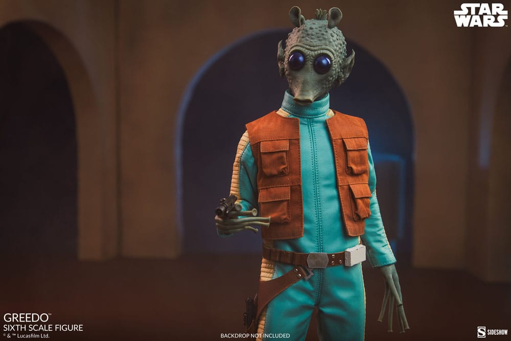 Star Wars Scum & Villainy Actionfigur 1/6 Greedo 30 cm Image 5