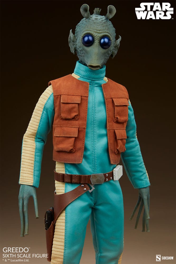 Star Wars Scum & Villainy Actionfigur 1/6 Greedo 30 cm Image 7