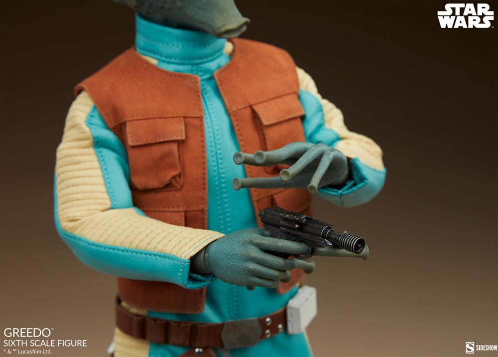 Star Wars Scum & Villainy Actionfigur 1/6 Greedo 30 cm Image 10