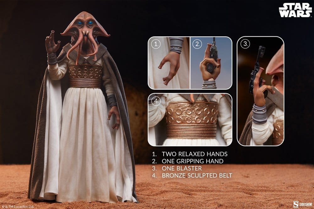 Star Wars Actionfigur 1/6 Tessek 32 cm Image 2