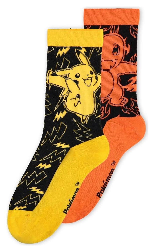 Pokémon Socken 2er-Pack Crew 43-46 Image 1