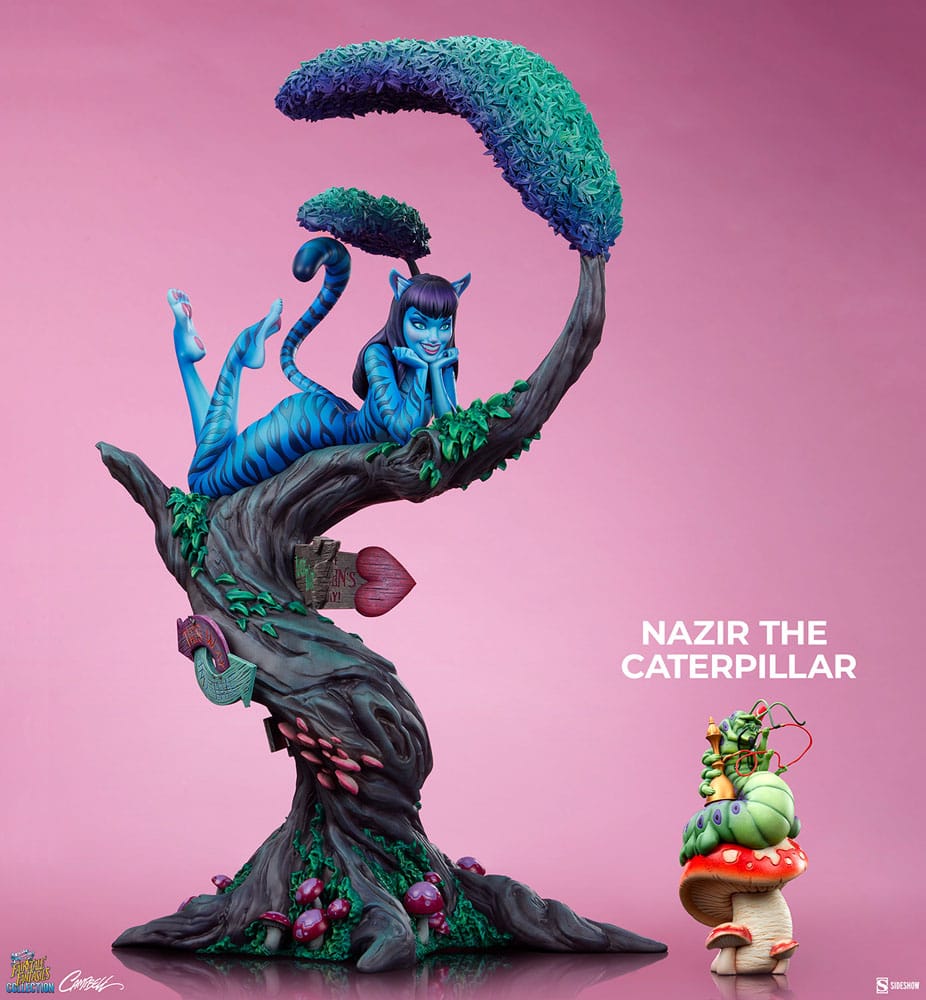 Fairytale Fantasies Collection Statue Lady Cheshire Cat (Deluxe Edition) 63 cm Image 2