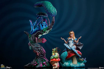 Fairytale Fantasies Collection Statue Lady Cheshire Cat (Deluxe Edition) 63 cm Image 3