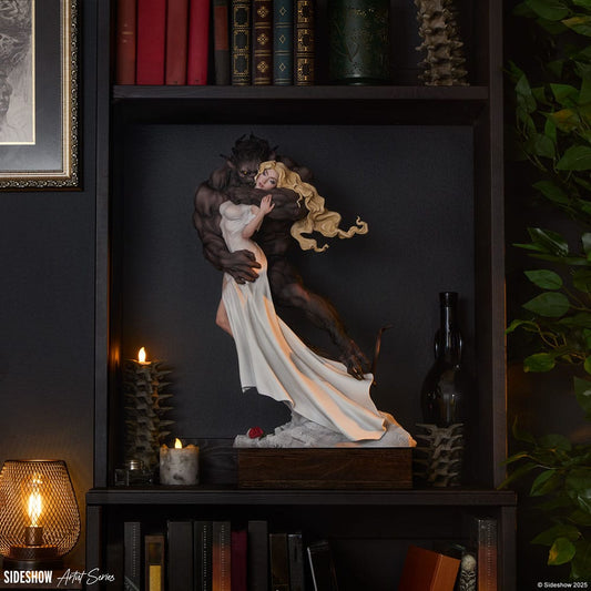 Original Artist Series Statue Beauty and the Beast by Maria Panfilova 46 cm Image 2