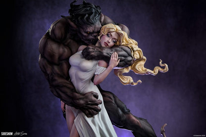 Original Artist Series Statue Beauty and the Beast by Maria Panfilova 46 cm Image 3