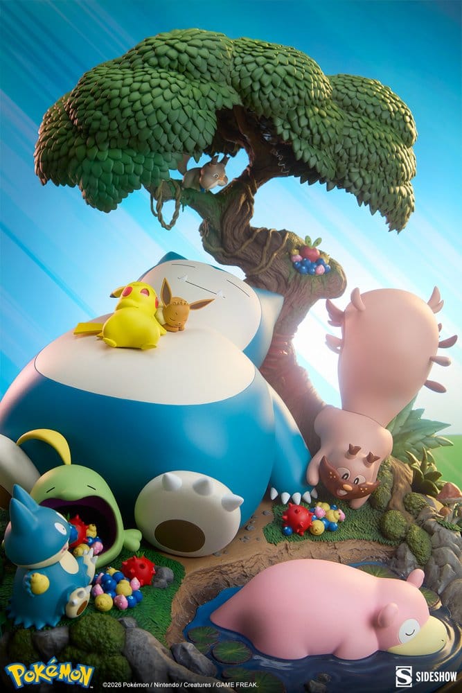 Pokémon Diorama Relaxo 33 cm Image 4