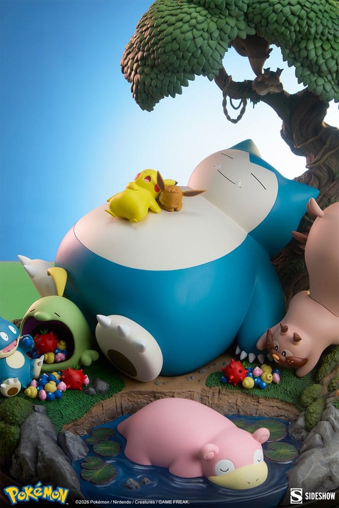 Pokémon Diorama Relaxo 33 cm Image 6