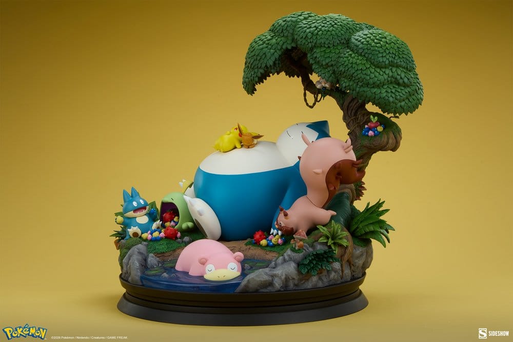 Pokémon Diorama Relaxo 33 cm Image 9
