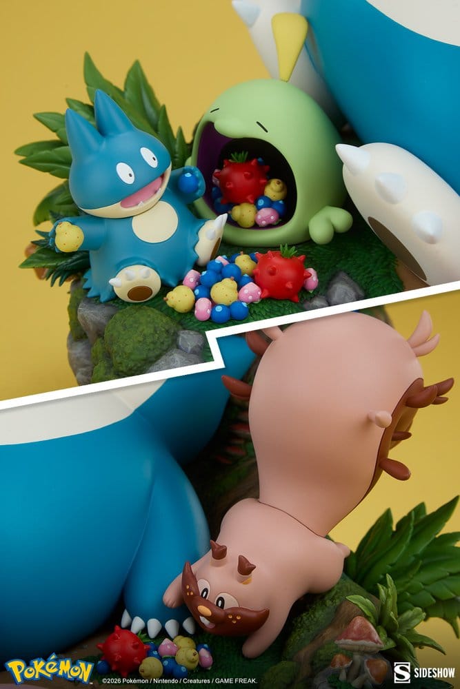 Pokémon Diorama Relaxo 33 cm Image 17