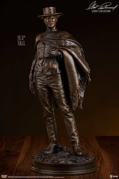 Zwei glorreiche Halunken Statue The Man with No Name (Faux Bronze) 39 cm Image 3