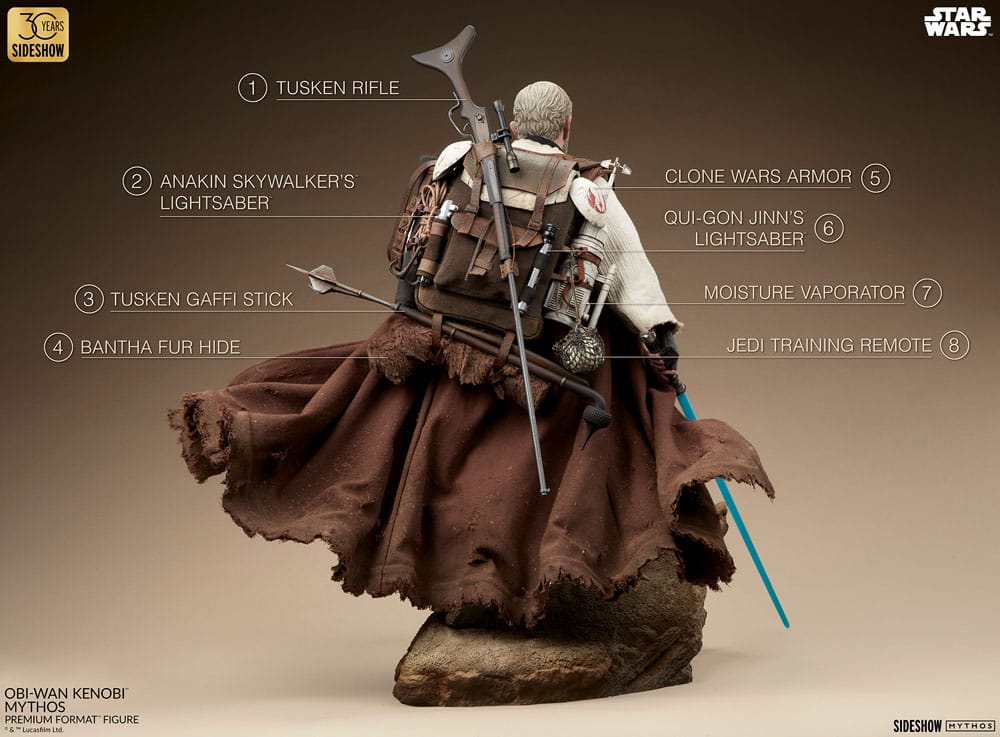 Star Wars Mythos Statue Obi-Wan Kenobi 53 cm Image 11