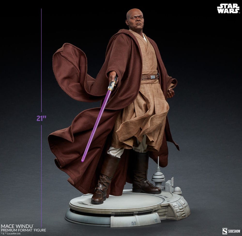 Star Wars Episode III Premium Format Figur Mace Windu 53 cm Image 8