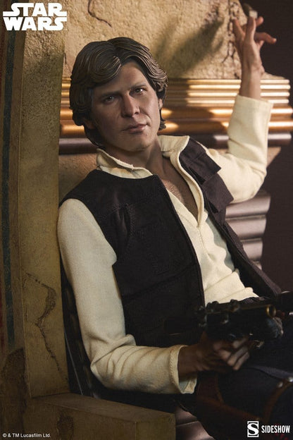 Star Wars Episode IV Mixed Media Premium Format Figur Han Solo: Sorry About the Mess 32 cm Image 4