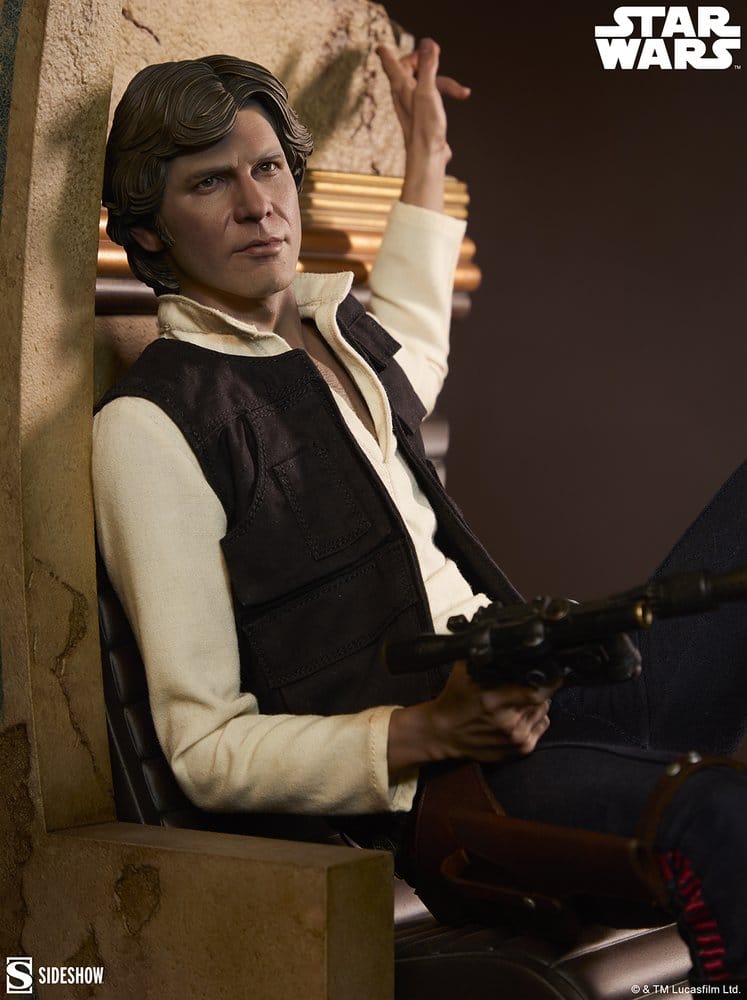 Star Wars Episode IV Mixed Media Premium Format Figur Han Solo: Sorry About the Mess 32 cm Image 5