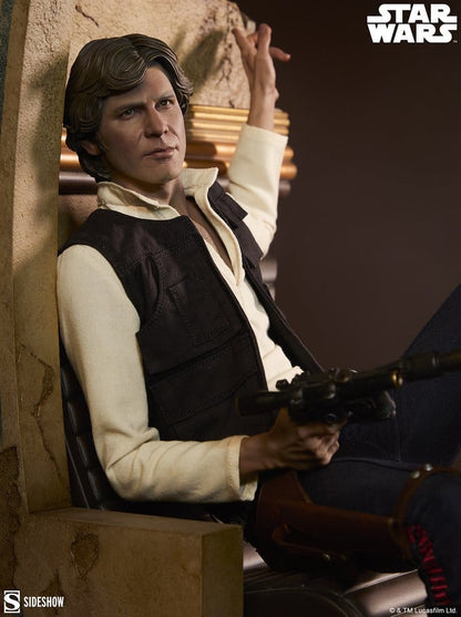 Star Wars Episode IV Mixed Media Premium Format Figur Han Solo: Sorry About the Mess 32 cm Image 5