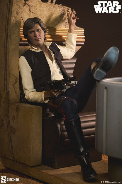 Star Wars Episode IV Mixed Media Premium Format Figur Han Solo: Sorry About the Mess 32 cm Image 6