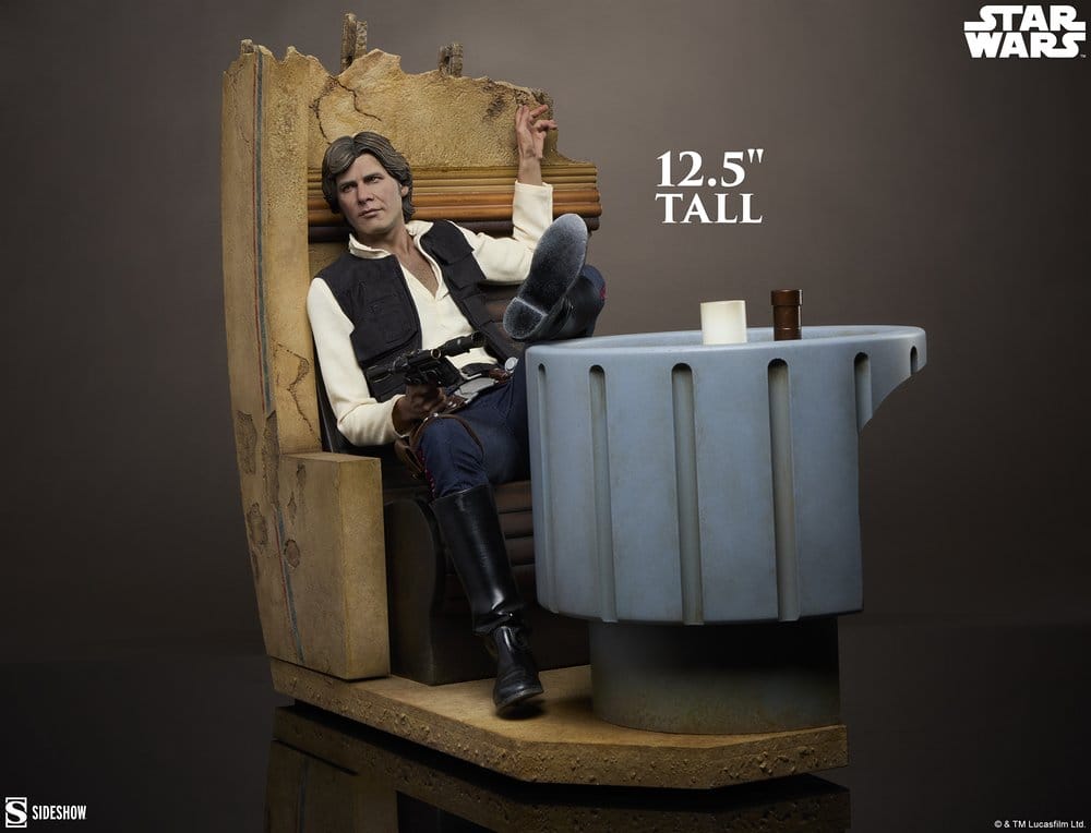 Star Wars Episode IV Mixed Media Premium Format Figur Han Solo: Sorry About the Mess 32 cm Image 9