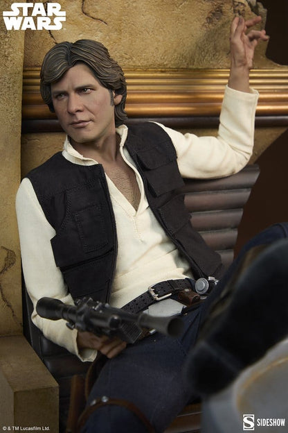 Star Wars Episode IV Mixed Media Premium Format Figur Han Solo: Sorry About the Mess 32 cm Image 13