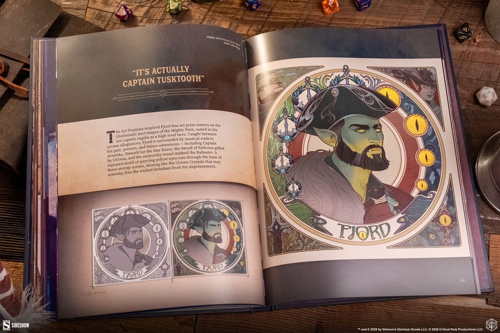 Sideshow Collectibles Buch A Decade of Destiny: The Critical Role Collection by Sideshow *Englische Version* Image 6