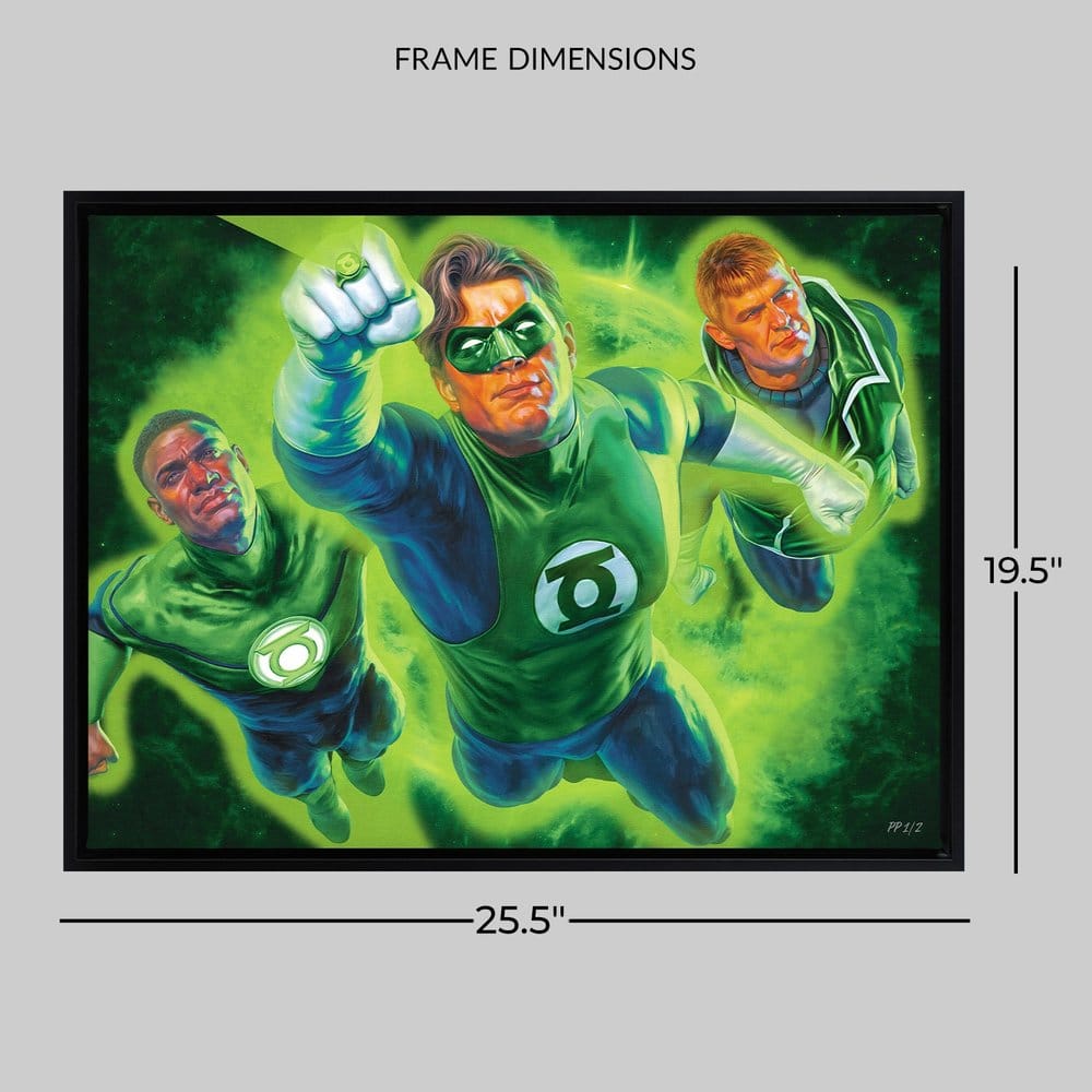 DC Comics Kunstdruck Green Lantern 61 x 41 cm - ungerahmt Image 7