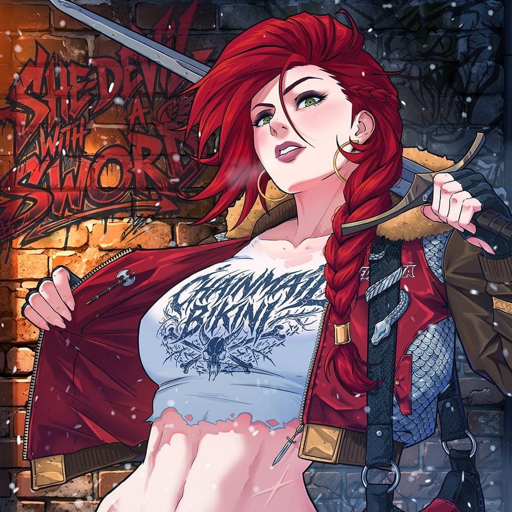 Dynamite Entertainment Kunstdruck Red Sonja 61 x 41 cm - ungerahmt Image 3