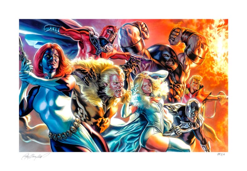 Marvel X-Men Kunstdruck The Brotherhood of Mutants by Felipe Massafera 46 x 66 cm - ungerahmt Image 1
