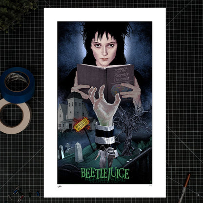 Beetlejuice Kunstdruck Beetlejuice, Beetlejuice, Beetlejuice! 41 x 61 cm - ungerahmt Image 2