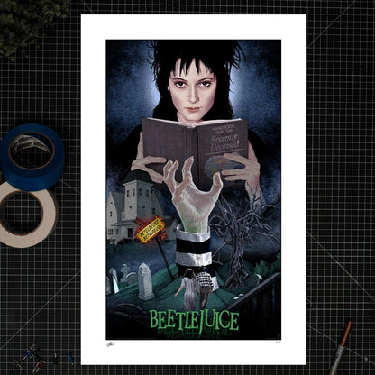 Beetlejuice Kunstdruck Beetlejuice, Beetlejuice, Beetlejuice! 41 x 61 cm - ungerahmt Image 3