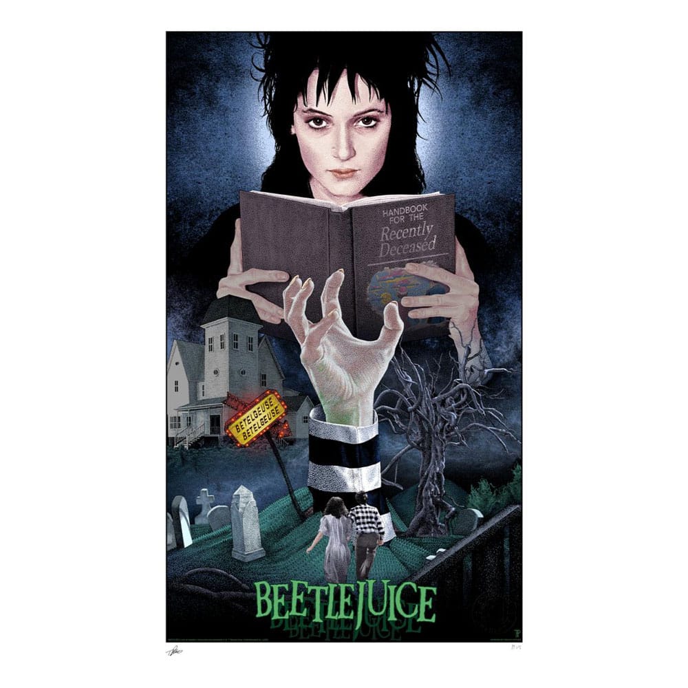 Beetlejuice Kunstdruck Beetlejuice, Beetlejuice, Beetlejuice! 41 x 61 cm - ungerahmt Image 1