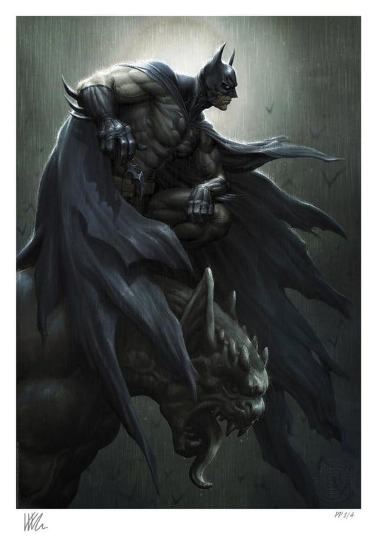 DC Comics Kunstdruck Batman 46 x 61 cm - ungerahmt Image 1