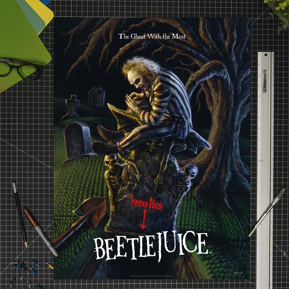 Beetlejuice Kunstdruck The Ghost With the Most 41 x 61 cm - ungerahmt Image 2