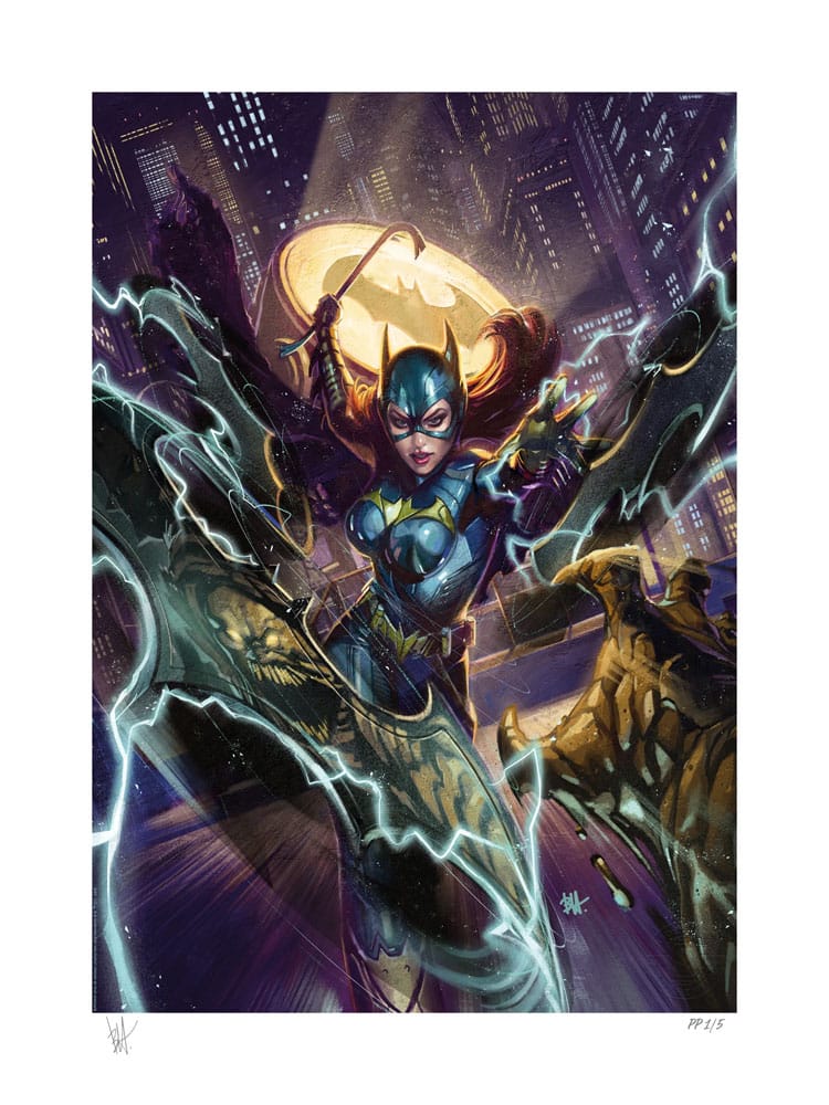 DC Comics Kunstdruck Batgirl 46 x 61 cm - ungerahmt Image 1