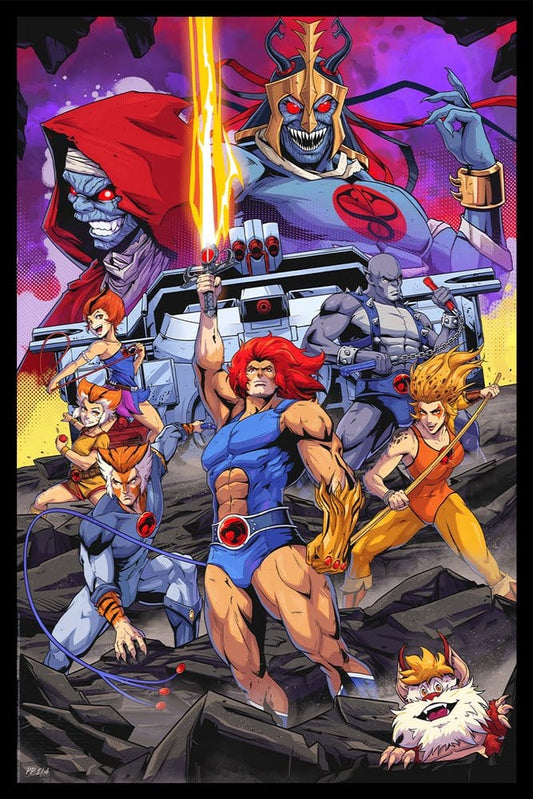 ThunderCats Kunstdruck ThunderCats Roar! 41 x 61 cm - ungerahmt Image 1
