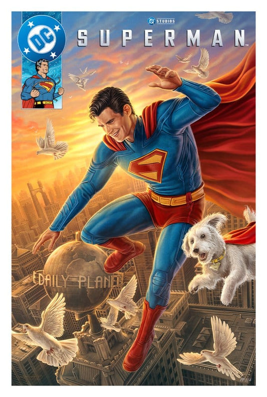 Superman (2025) DC Comics Kunstdruck Superman: A Symbol of Hope 41 x 61 cm - ungerahmt Image 1
