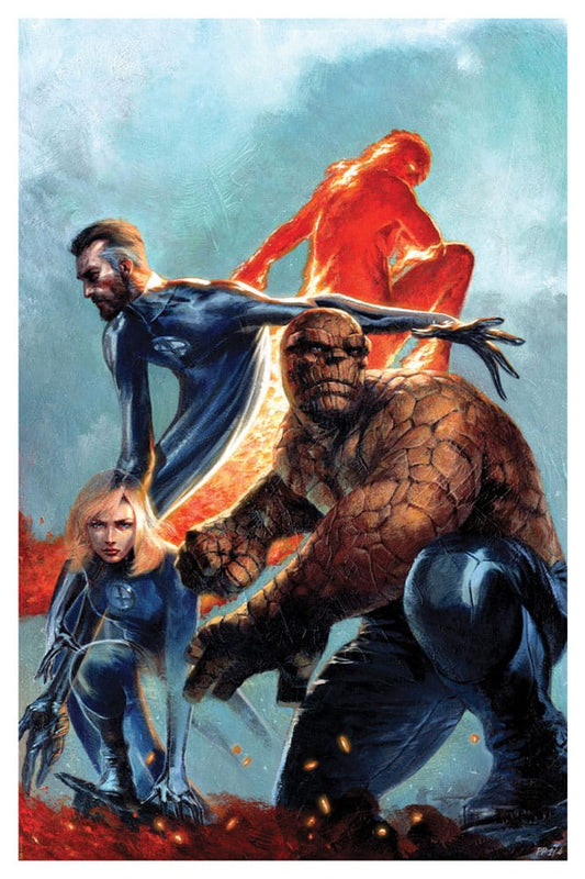 Marvel Kunstdruck The Fantastic Four 41 x 61 cm - ungerahmt Image 1